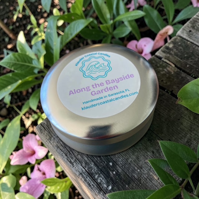 Along the Bayside Garden - Silver Tin